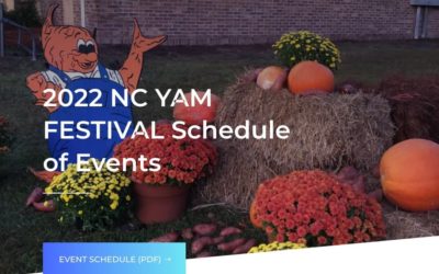 2022 NC YAM FESTIVAL Schedule of Events