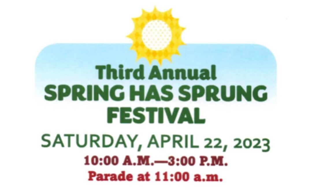 Third Annual Spring has sprung Festival 2023 details in event page